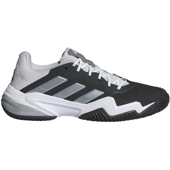 NWT adidas Men\'s Barricade 13 Tennis Sneaker, Black/White/Grey-SZ  11.5